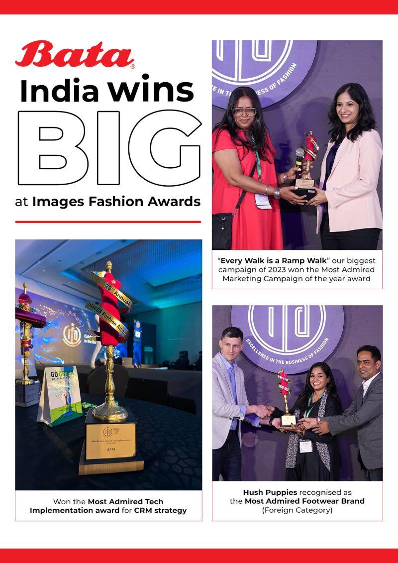 Bata India Wins BIG at Images Fashion Awards
