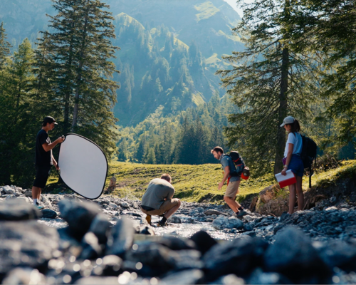 Discover the behind the scenes of our most recent shoot for Weinbrenner