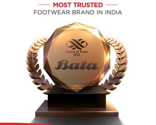 Bata India named the Most Trusted Footwear Brand in India