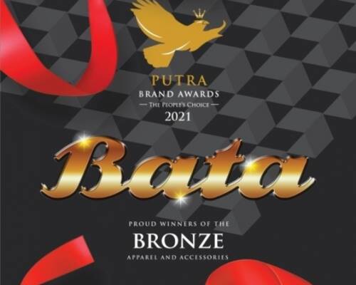 Bata Malaysia receives Bronze Award at a premier people’s choice Brand Awards in Malaysia
