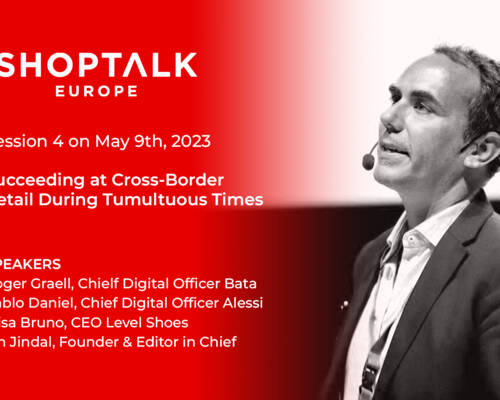 Our Chief Digital Officer, Roger, at Shoptalk Europe next week!