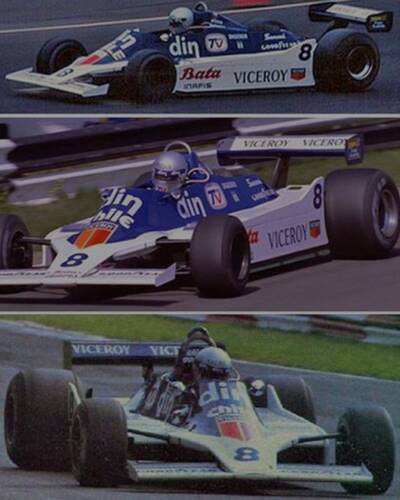  Bata-sponsored Eliseo Salazar wins the 1980 Aurora Formula One Championship.